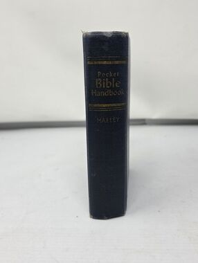 Pocket Bible Handbook by Henry H. Halley 1951, Hardcover
